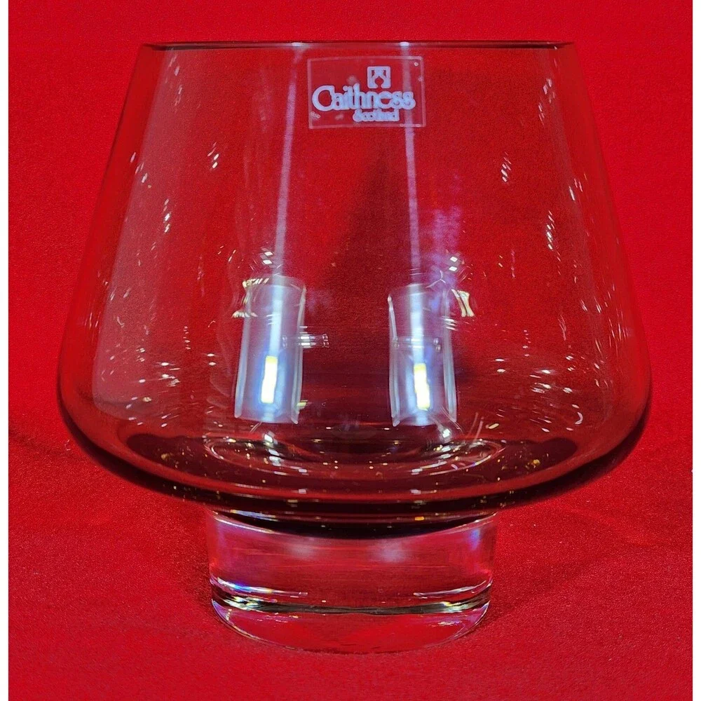 Vintage Caithness Glass flower bowl.